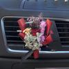 Car Air Freshener Vent Clip Mini Dried Flower Bouquet Auto Aromatherapy Car Essential