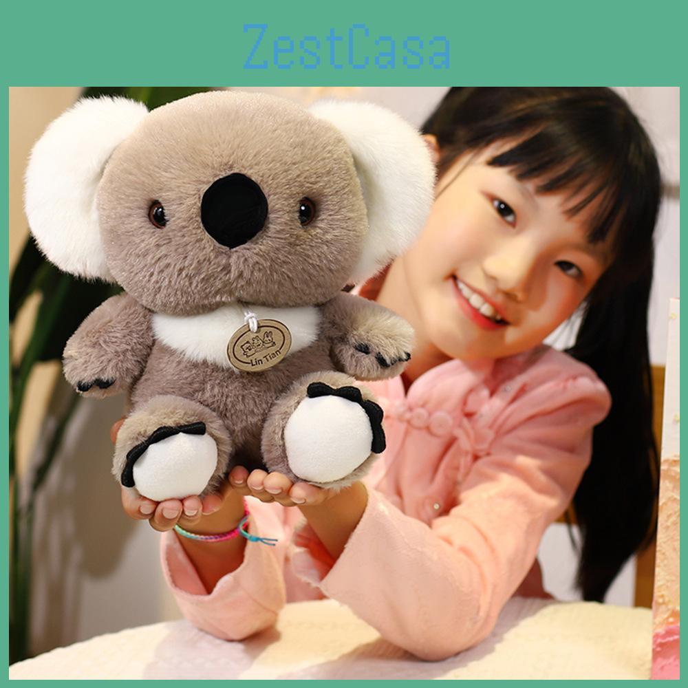 Plush Koala Adorable Toy Sitting Pose Cuddly Cartoon Doll Girls Kid Gift Holiday