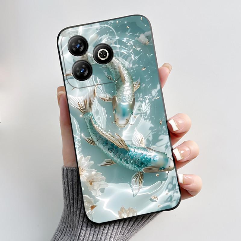Чехол для ZTE Axon 60 / Blade V60 / Nubia V60 Милый Кролик Чехол для ZTE Axon60 BladeV60 NubiaV60 Черный Силиконовый Защитный Чехол
