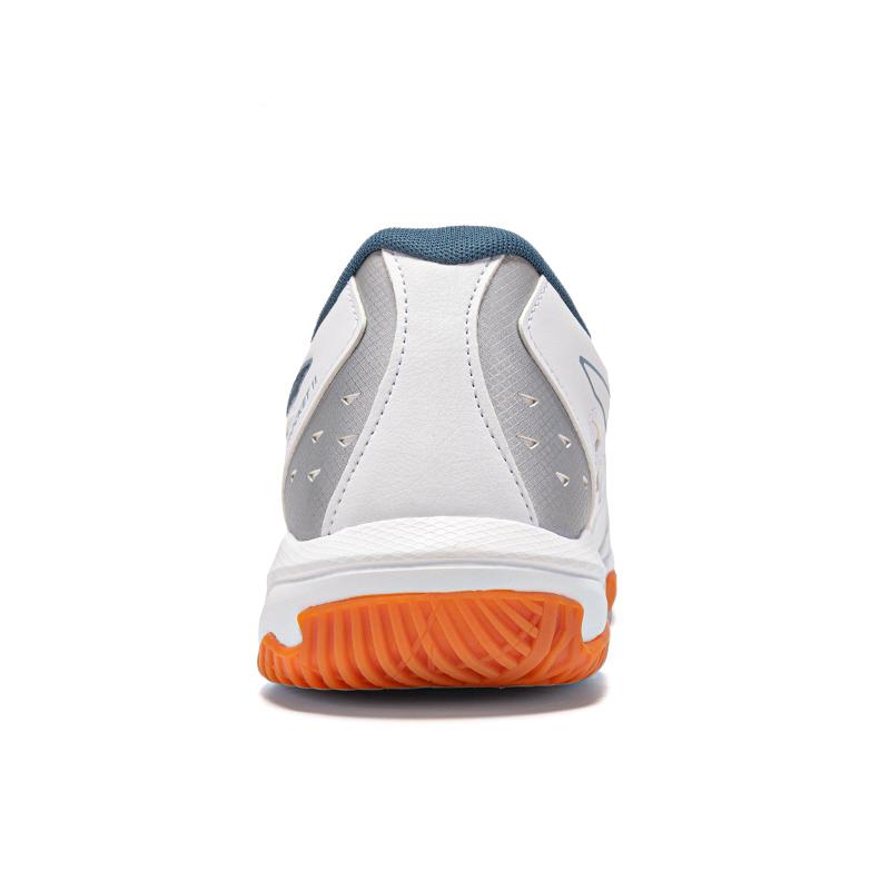 Asics Gel-Rocket 11 Stable Flexible Easy Comfortable Low-Top Badminton Shoes Unisex Sneaker White Blue 1073A076-100