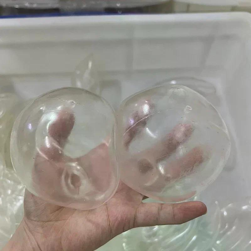 6Cm Handmade Diy Ball Hollow Ball Transparent Tpr Casting Mold Tool Slow Rebound Toy Bouncy Bright Stress Relief Squeeze Toy