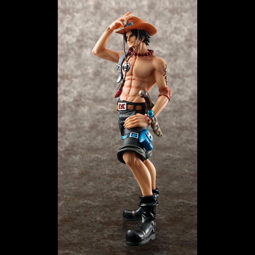 MegaHouse One Piece Portgas Ace 10th Limited Пиратский портрет Масштабная коллекционная статуэтка - - D. (Издание Neo-DX) 1/8