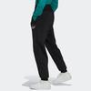 adidas Сплошные джоггеры с вышитым логотипом, женские брюки, черные HM1552