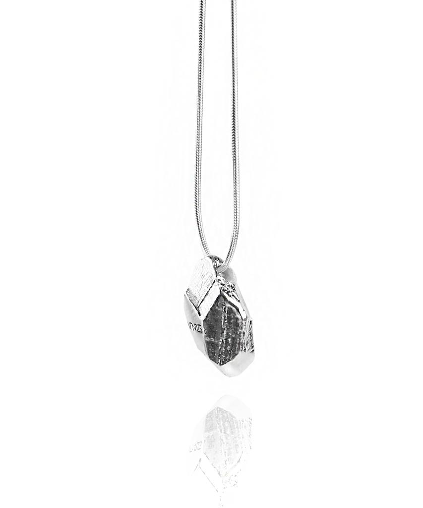 Manig Cragg P Silver Necklace