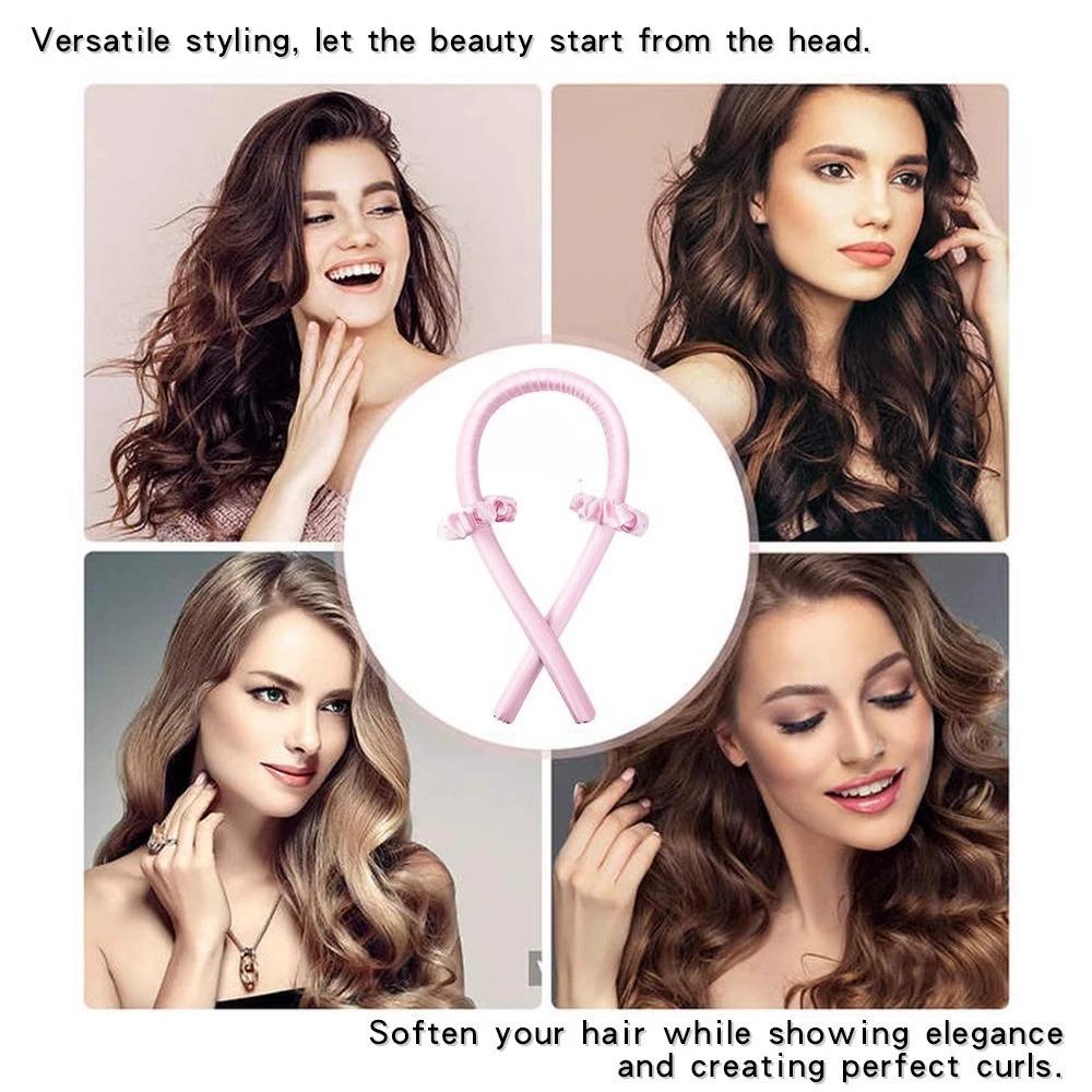 Безнагревные бигуди для волос Без нагрева Палочка для завивки Повязка-лента Бигуди для волос Шелковистые локоны Сон Ленивые Мягкие Бигуди для волос Инструменты для укладки
