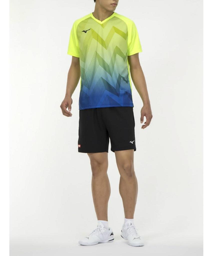 Mizuno Игра в настольный теннис JTTA Размер XS Брюки, Стандартные, Влагоотводящие, Быстросохнущие, Сертифицированные, 82JB9002, Мужские, Черные,