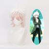 Anime Komaeda Nagito Wig Danganronpa Cosplay Wig Anime Cosplay Hair Synthetic Heat Resistant Hair Komaeda Nagito Cosplay Wigs +Wig Cap