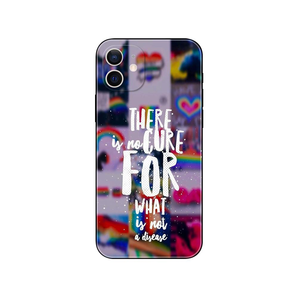 Чехол для телефона Love Is Love для iPhone 5 5S 2020se 6 6s 7 8 plus x 10 XR XS 11 12 13 mini pro MAX, черная задняя крышка из ТПУ