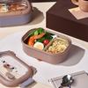 Children Bento Box Food-Grade Thermal Easy Cleaning Safe Microwave Lunch Box Boys Girls Bento Box Home Use