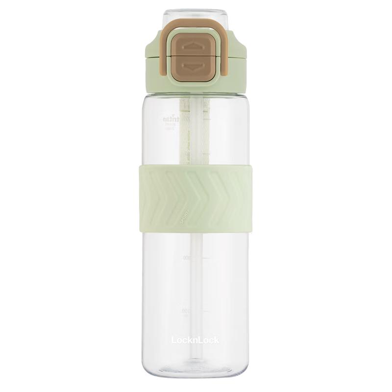 LOCK&LOCK Dual-Drink Portable Sport Water Bottle