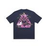FW21 Da One T-Shirt Navy Triangle Cartoon Print Round Neck Short Sleeve Unisex T-Shirt P21TS051
