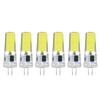 6 Pieces G4 LED Bulbs 9W Dimmable COB Lamp 500LM for Home Ceiling Landscape Chandelier Lamps 6500K