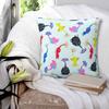 Pikmin Square Pillowcase Pillow Cover Polyester Cushion Decor Comfort Throw Pillow for Home Car