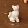 1PC Cute Mini Cat Ornaments Table Figurines Miniature Decor Dollhouse Fairy Garden Small Resin Kitten Landscape DIY Decorations