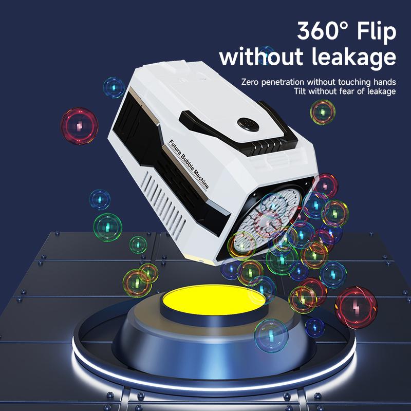 Нетоксичная машина для мыльных пузырей с 40 отверстиями, ручная, портативная, автоматический пистолет для мыльных пузырей, мыльные пузыри, вечеринка, игры, выдувание, детские игрушки для улицы, подарки для детей