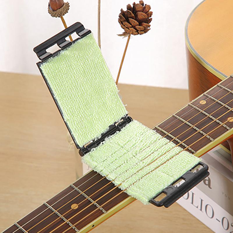 Чистящее средство для струн гитары, чистящая салфетка для грифа, средство для ухода и обслуживания скрипки, бас-гитары, укулеле, электрогитары