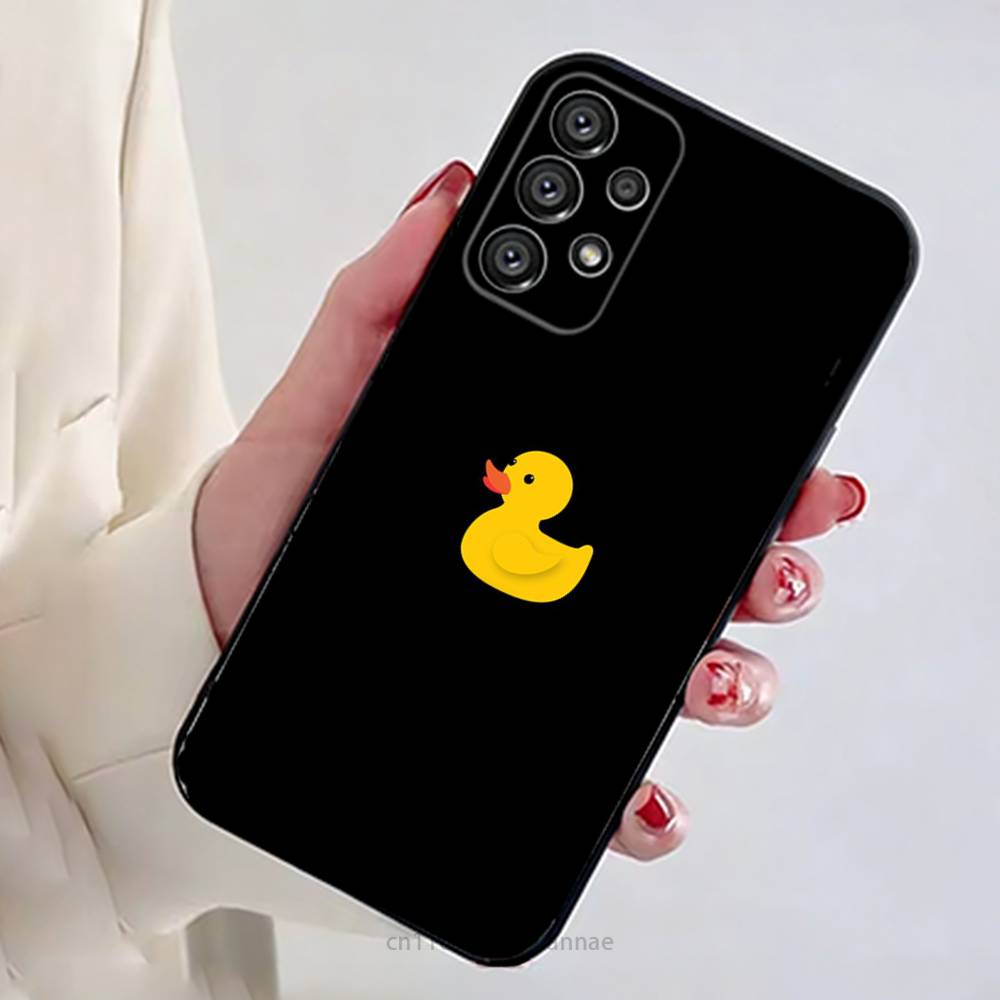 Желтая Утка Чехол для Телефона для Samsung Galaxy A73,23,53,33,14,24,13,72,22,52,32,54,A34 Мягкий Чехол