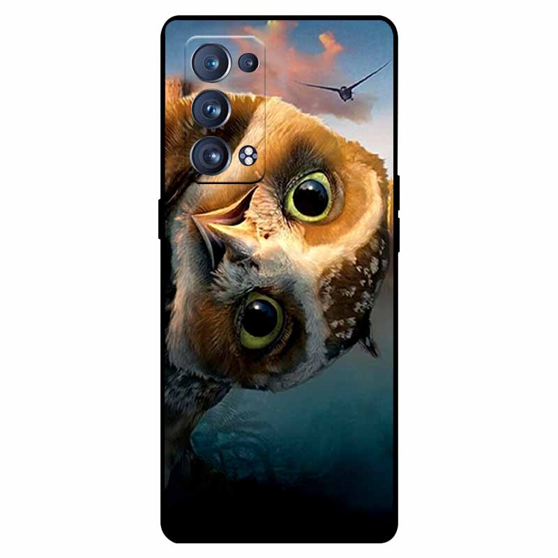 Чехол для Oppo Reno 6 Pro 5G Snapdragon Ударопрочный Мягкий силикон ТПУ Задняя крышка Для Oppo Reno 6 Pro CPH2247 Чехлы для телефона Милый Capa