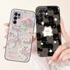 For OPPO Reno6 CPH2235 Elegant Sunflower Tulip Printed Phone Case For Oppo Reno 6 4G Soft Silicone Shockproof Cases