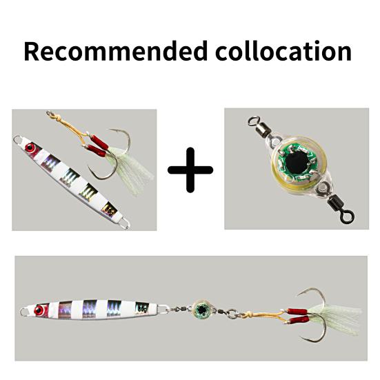 Лампа для подводной приманки Ультра-яркая автоматическая индукционная многоразовая подводная светодиодная лампа для глубоководной рыбалки Аксессуары для рыбалки