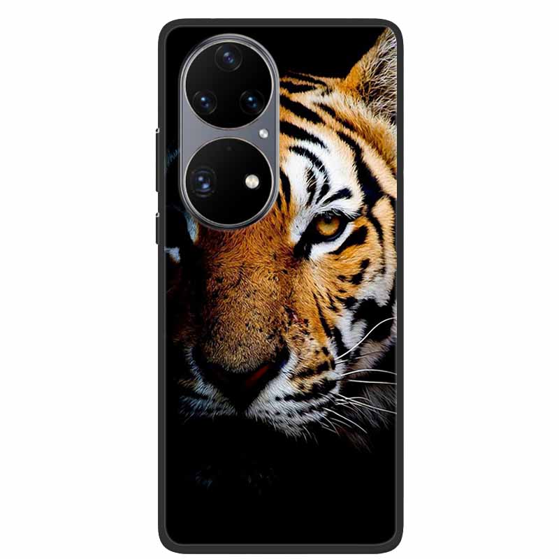 Чехол для Huawei P50 Pro P50E Ударопрочный Мягкий Силиконовый Чехол для Телефона Для Huawei P50Pro Задняя Крышка P 50 Роскошный Защитный TPU Coque