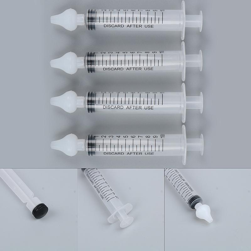 4Pcs 10Ml Baby Care Nose Clean Needle Tube Infant Nasal Cleaner Nasal Washer