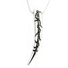 [M0692] - Black Silver 'Elixir' Designer Necklace