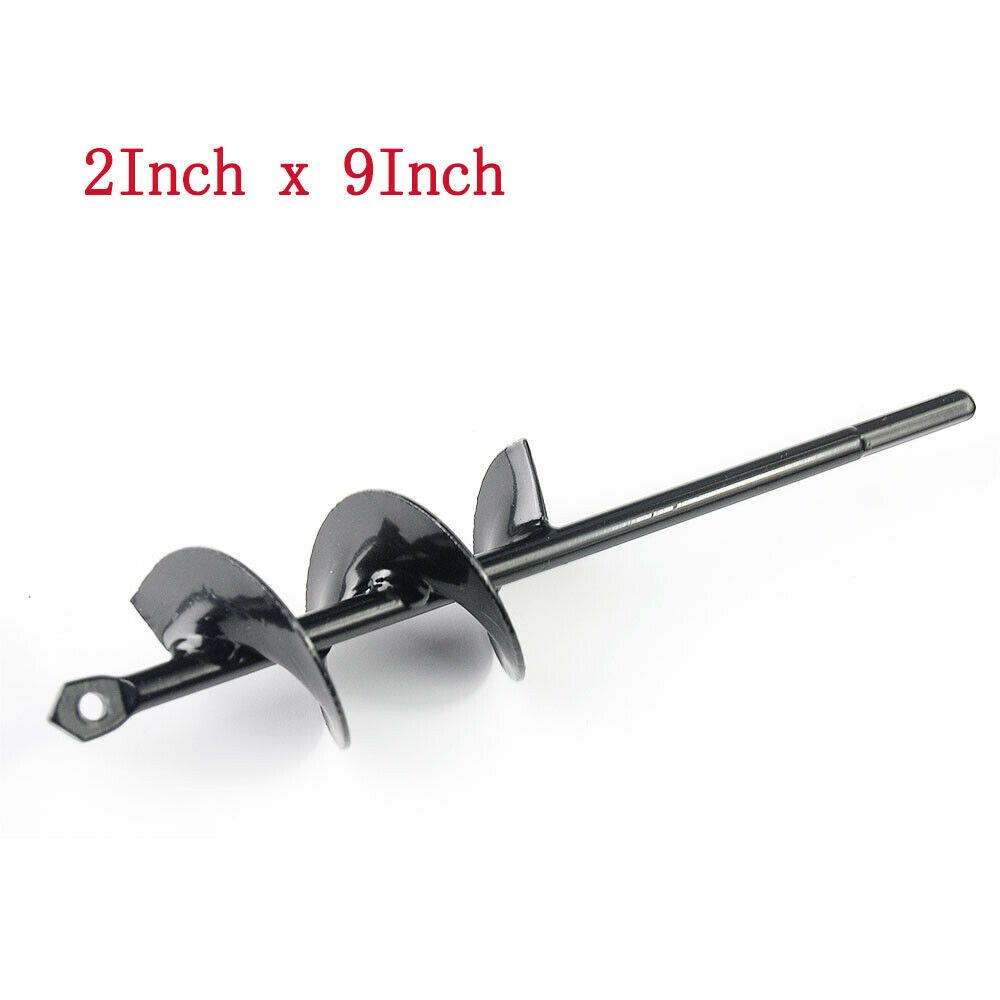 Инструмент для сеялки, шнек, сверло со спиральным отверстием, садовая посадка, маленькая земляная сеялка, бур для забора