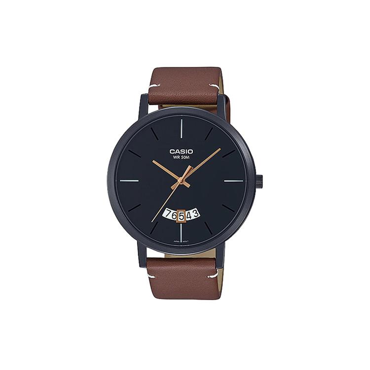 Casio Мужские часы Стандартной серии Черные MTP-B100BL-1EV MTP-B100BL-1EV