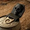 Heavy Duty Can Opener Gothic Skull Opener, 3D Printed Pull Ergonomic Lever Tab Tool, Trendy Kitchen Accessory Gift for Friends Manual