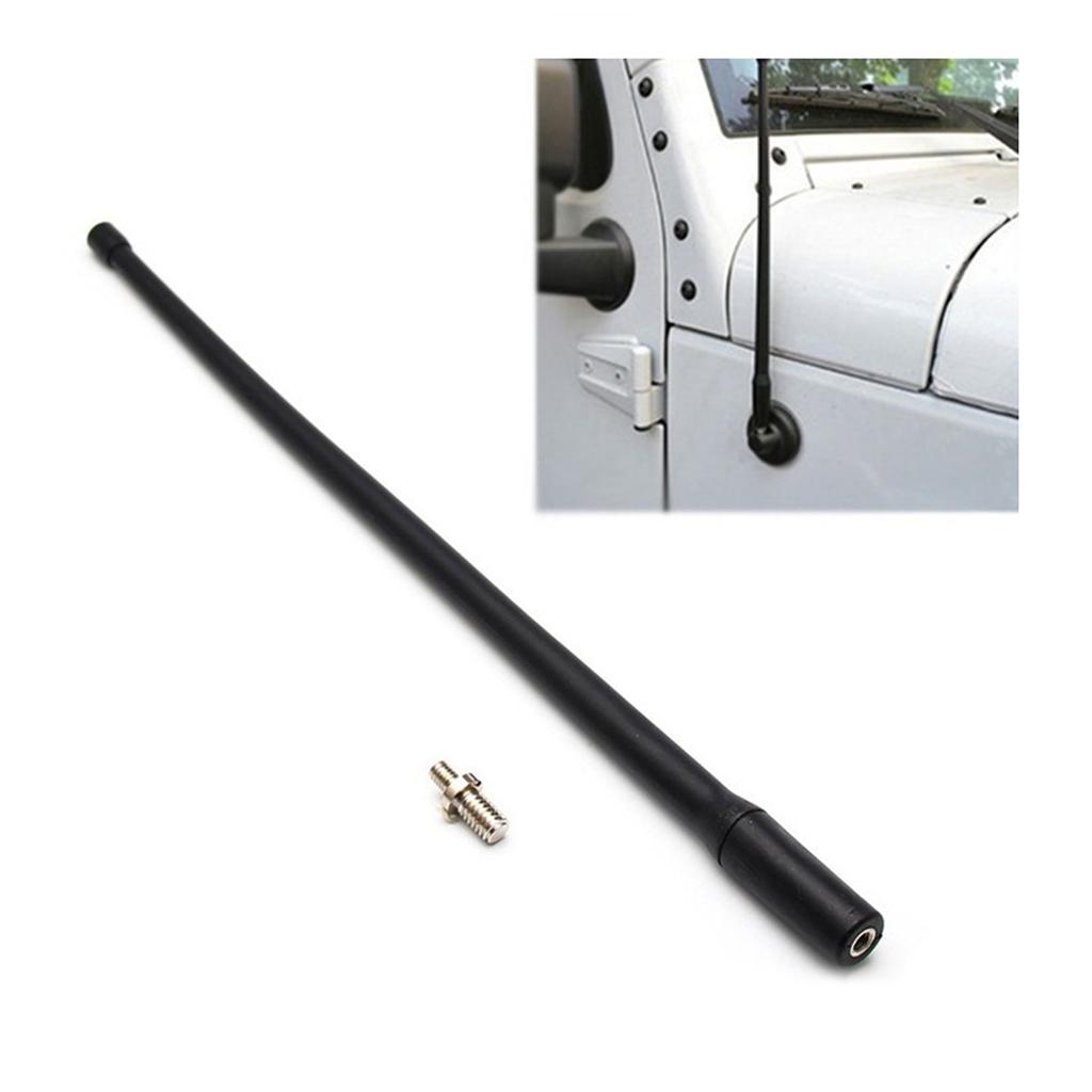 Модернизированная короткая антенна Прочная короткая антенна для автомобильного радио улучшает прием сигнала Простая установка Прочный