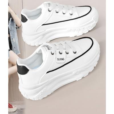 Новая женская обувь Универсальная и модная обувь Обувь на толстой подошве Обувь на мягкой подошве Одинарная обувь Повседневная обувь