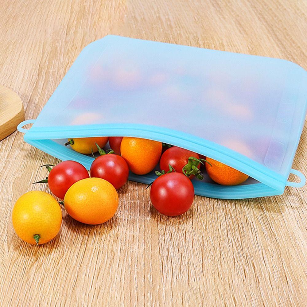 Reusable Food Storage Container Microwave Dishwasher Safe Kitchen Fresh Bag Meal Prep