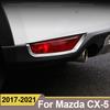 Для Mazda CX-5 CX5 2017 2018 ABS хром задний противотуманный фонарь крышка лампы накладка бампер отражатель аксессуары
