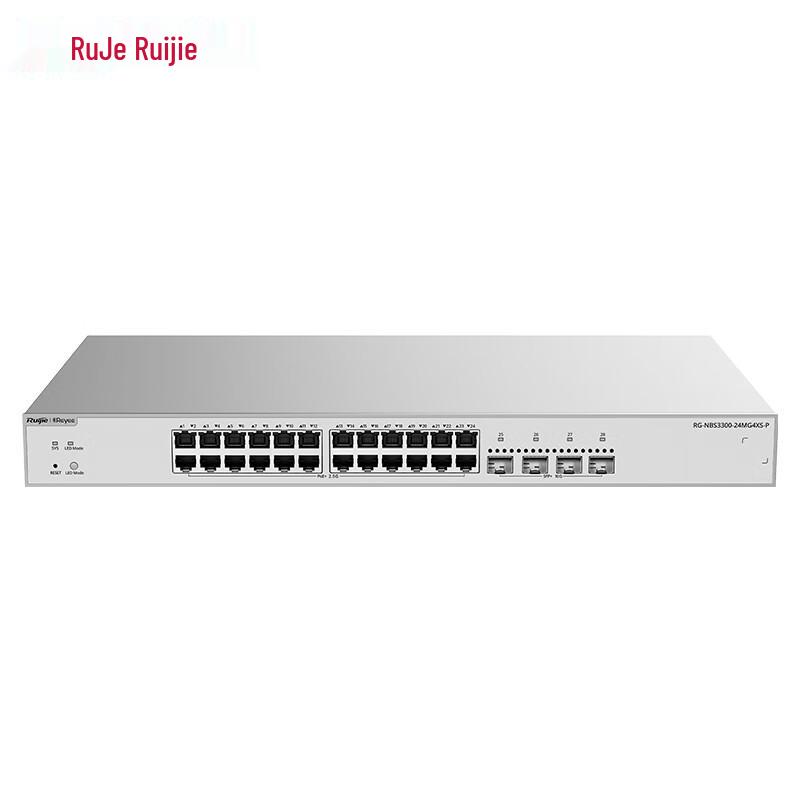 Ruijie RG-NBS3300-24MG4XS-P 24-Port 2.5G PoE Managed Switch