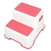 Children Step Stool Plastic 2 Levels Non Slip Thickened Toddler Step Stool for Handwashing