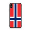 Coque Télephone Drapeau Norvège - iPhone X