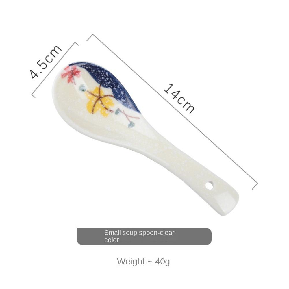 Японский стиль три изогнутые ложки кухонная утварь суповая ложка простота помешивания ложка