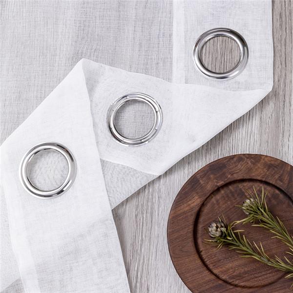 Современные короткие прозрачные шторы с вышивкой листьев для гостиной, спальни, детские оконные тюлевые шторы, жалюзи, вуаль, шторы