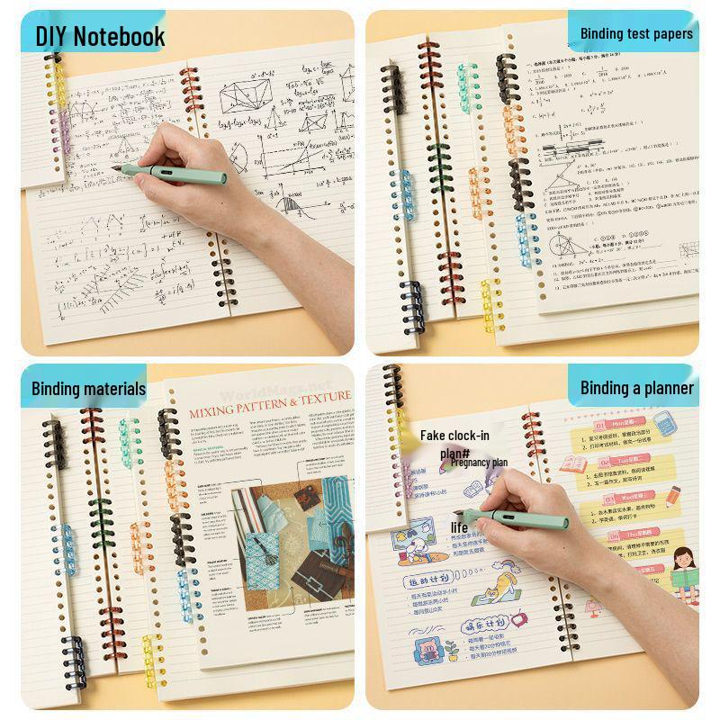 Кольца для скоросшивателя на 5 отверстий - DIY перфоратор для хранения бумаги