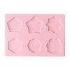 6-in-1 Wax Seal Stamp Silicone Mold for Making Wax Stamp Silicone Wax Seal Mat Non-stick Easy To Demold