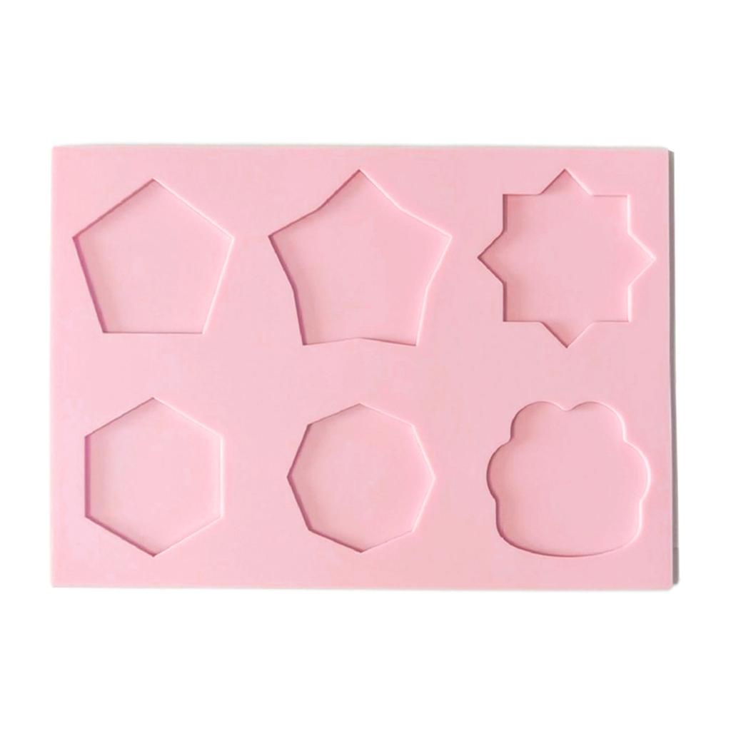 6-in-1 Wax Seal Stamp Silicone Mold for Making Wax Stamp Silicone Wax Seal Mat Non-stick Easy To Demold