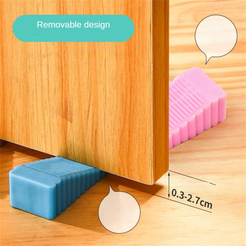 PVC Windproof Silicone Door Block Anti-pinch Door Block Home Door Plug Card Door Device Door And Window Accessories Door Stops