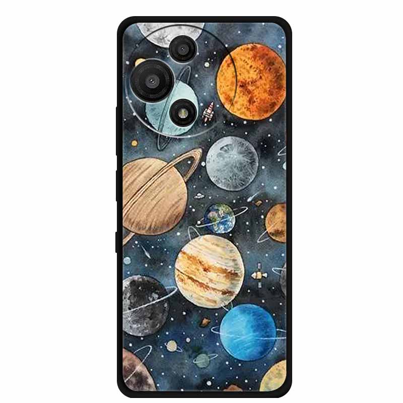 Phone Case for TCL 60 SE NxtPaper 5G Fashion Cases for TCL60 SE NxtPaper Soft Silicone Planet Pattern Protective Capa New Bumper