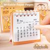 Capybara/Panda Mini Calendar Portable Schedule Planner 2026 Desk Calendar  Office School Supplies