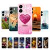 Чехлы для Xiaomi Poco C65 Для Xiaomi Poco C65 Модные Прозрачные Мягкие Силиконовые Чехлы для Телефона ТПУ Fundas для PocoC65 c 65 Coque Бампер