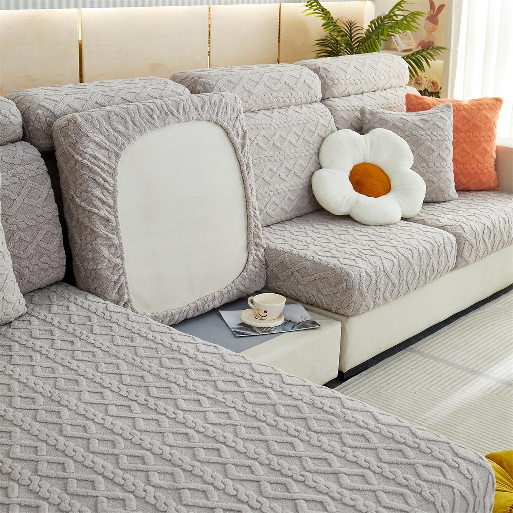 1 шт. эластичный универсальный чехол для дивана, чехол для дивана для домашних животных, бархатный секционный чехол для дивана (Наволочку и спинку необходимо приобретать отдельно.)