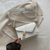 New Summer Fashion  Simple and Personalized Casual One-shoulder Crossbody Bag Casual Retro Commuting Small Square Bag