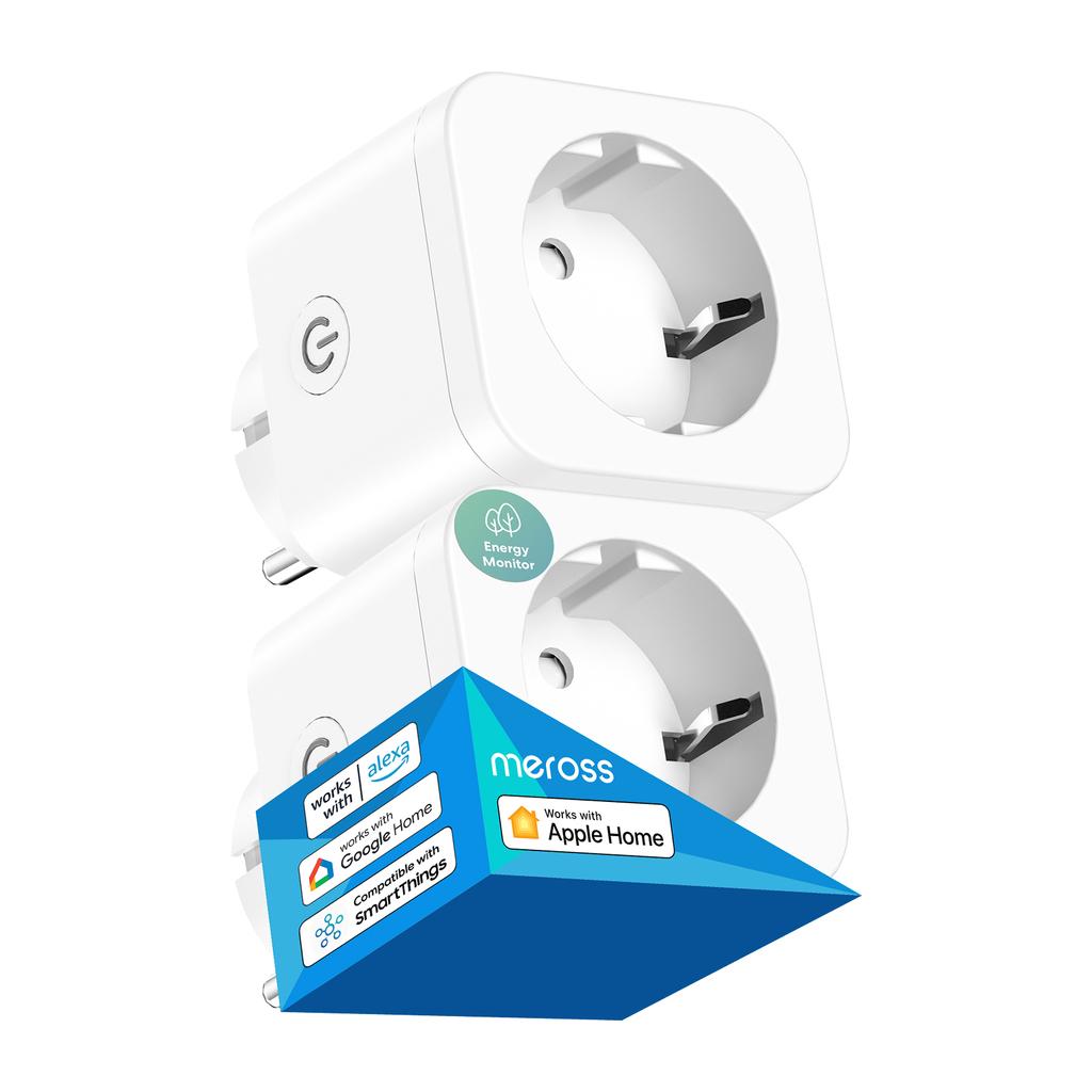 16a Homekit Smart Plug With Energy Monitor Eu Wifi Socket Remote Voice Control Support Alexa Google Assistant Smartthings