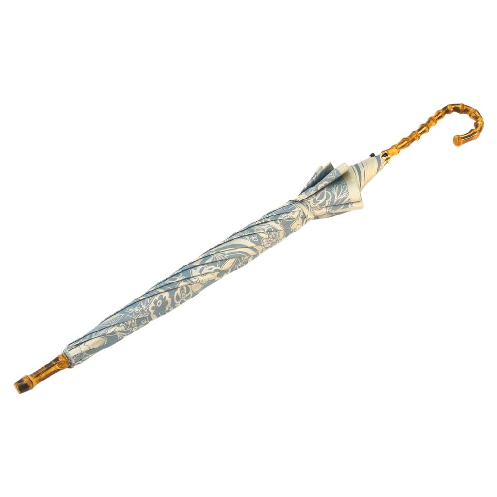 Makita Shoten Long Kirie Forest UV For Sunny or Rainy Made In 03660209 Women's Umbrella, Umbrella, (Dot Stripe), Green, Protection, Days, Jump, Japan,